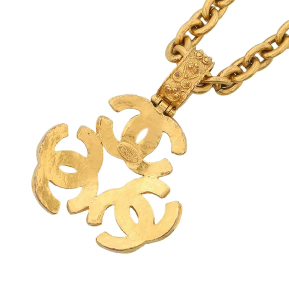CHANEL CC Trinity Pendant Necklace Costume Necklace - Picture 3 of 10